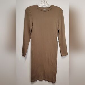 48. ONLY - Ribbed Long Sleeve Dress
